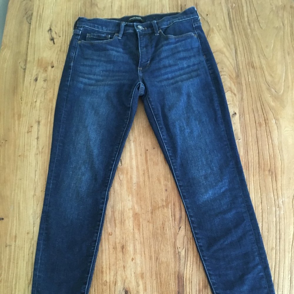 Banana Republic dark blue skinny jeans size 27P